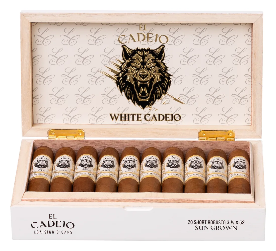 White Cadejo Short Robusto — Box of 20