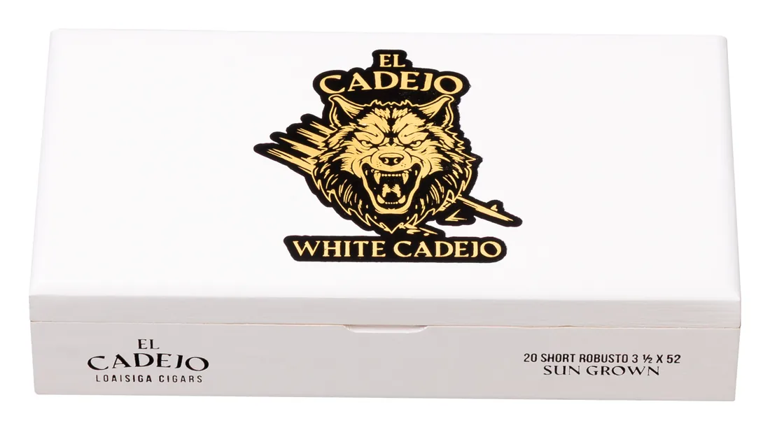 White Cadejo Short Robusto — Box of 20