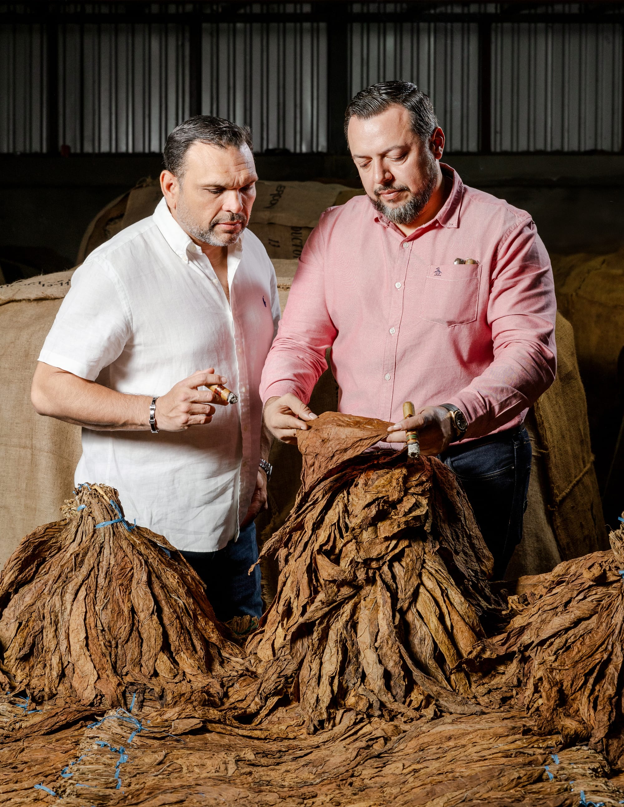 Portrait of the founders of Loaisiga